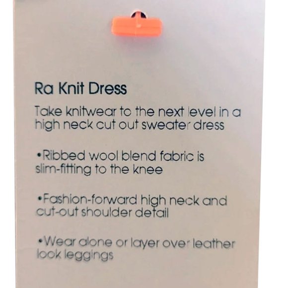 SWEATY BETTY Oxblood RA Knit High/Low Dress M - Picture 10 of 11